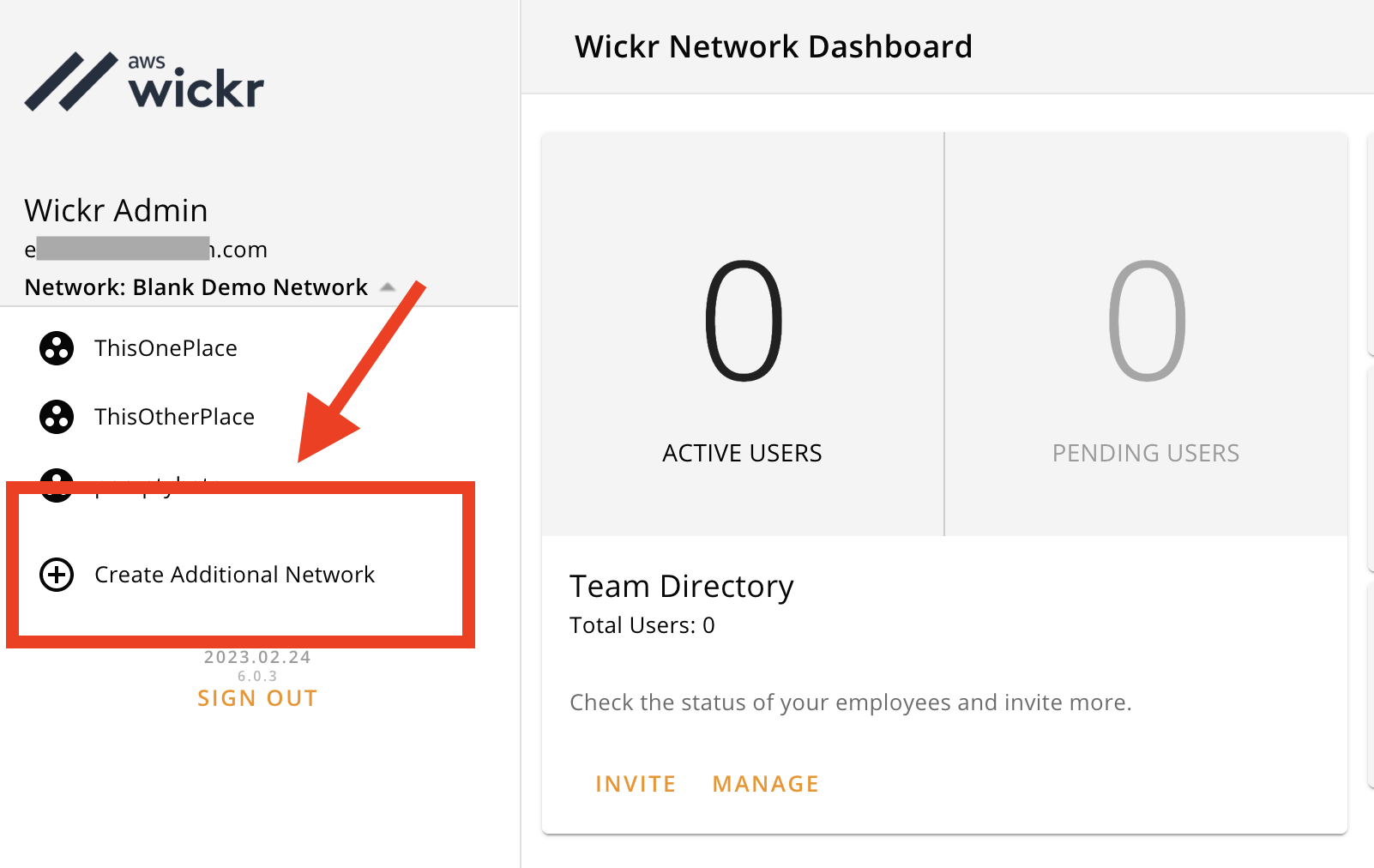 How to Create a New Network Wickr Inc.