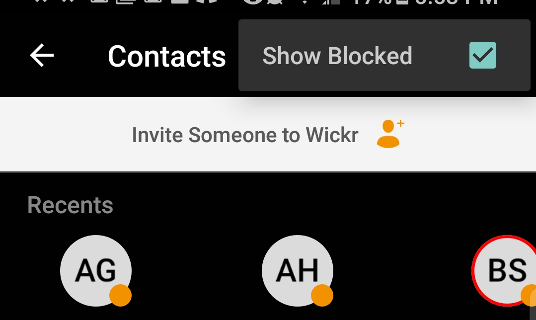 wickr switchboard login has timed out